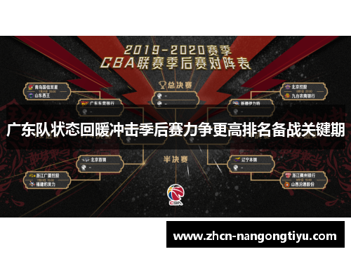 广东队状态回暖冲击季后赛力争更高排名备战关键期
