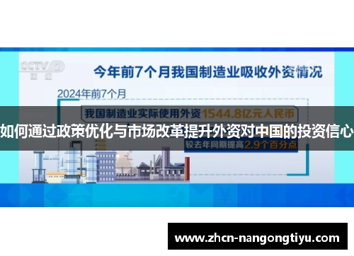 如何通过政策优化与市场改革提升外资对中国的投资信心